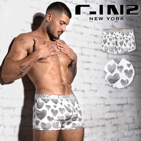 ニットトランクス メンズ 前開きトランクス C-IN2 SCREENSHOT RUNNER BOXE...