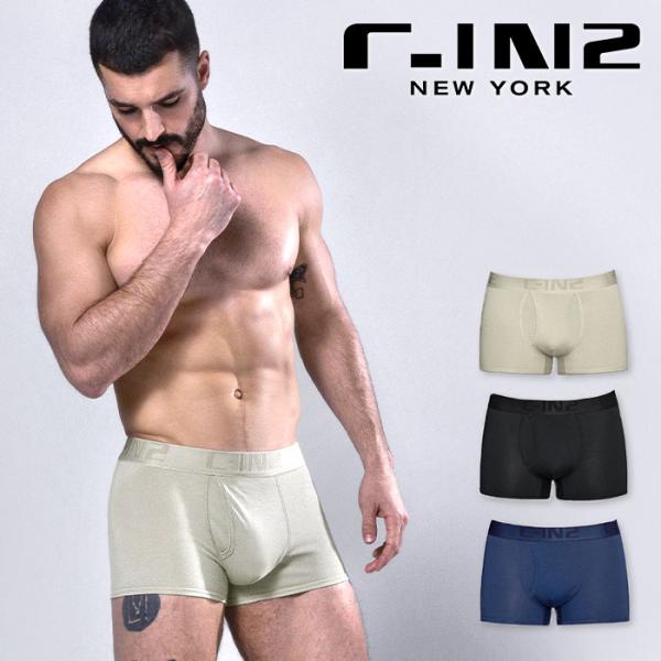 ボクサーパンツ メンズ C-IN2 FLEX BOXER TRUNK 深丈 ボクサー 前開き シーイ...