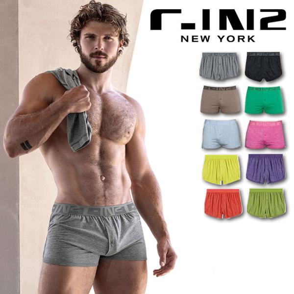 ニットトランクス メンズ 前開きトランクス C-IN2 HAND ME DOWN RUNNER BO...