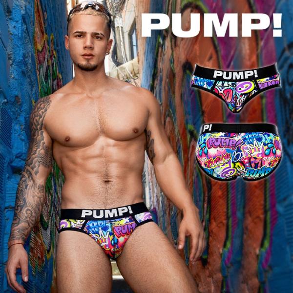 ブリーフ メンズ ローライズブリーフ PUMP UNDERWEAR DRIP BRIEF  パンプ ...
