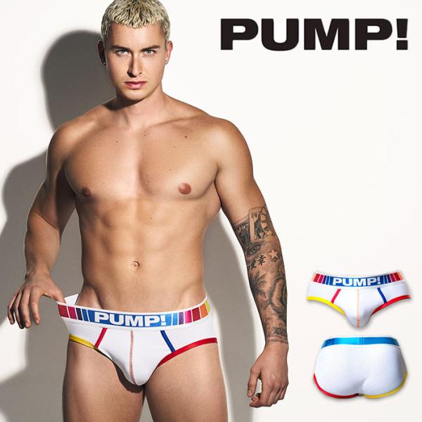 ブリーフ メンズ ローライズブリーフ PUMP UNDERWEAR SPECTRUM BRIEF パ...