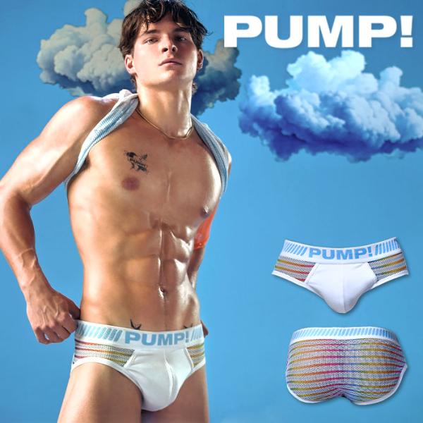 ブリーフ メンズ ローライズブリーフ PUMP UNDERWEAR PRISM BRIEF パンプ ...