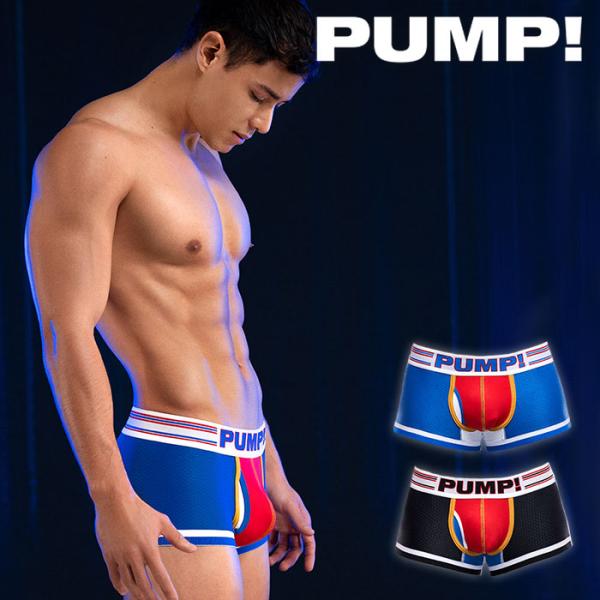 ボクサーパンツ メンズ ローライズボクサーパンツ PUMP UNDERWEAR E-RACER TO...