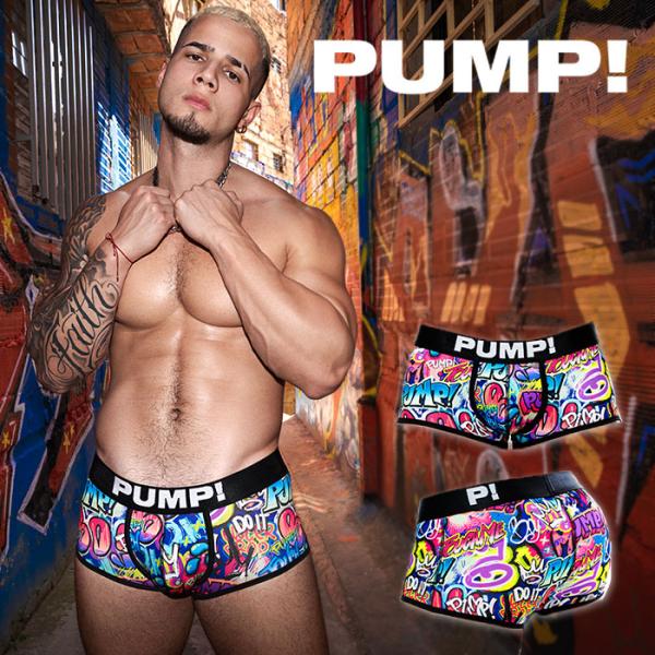 ボクサーパンツ メンズ ローライズボクサーパンツ PUMP UNDERWEAR DRIP BOXER...