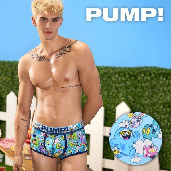 ボクサーパンツ メンズ ローライズボクサーパンツ PUMP UNDERWEAR FUNTOPIA B...