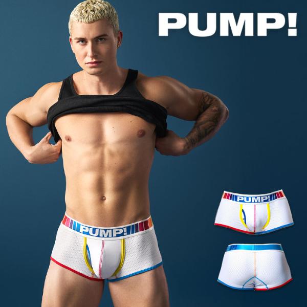 ボクサーパンツ メンズ ローライズボクサーパンツ PUMP UNDERWEAR SPECTRUM B...