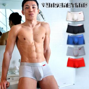 UNDERSTAND アンダースタンド STAND-BY-SIDE ローライズボクサーパンツ メンズ 男性下着