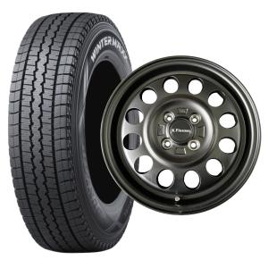 BRIDGESTONE W300 145/80R12 80/78N スタッドレスタイヤ アルミ