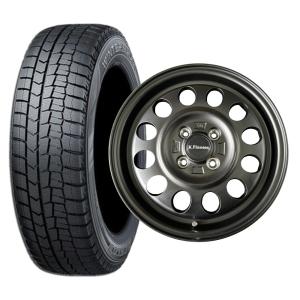 予約 ダンロップ ウィンターマックス02 155/65R14 アルミホイールセット WM02 ４本セ...