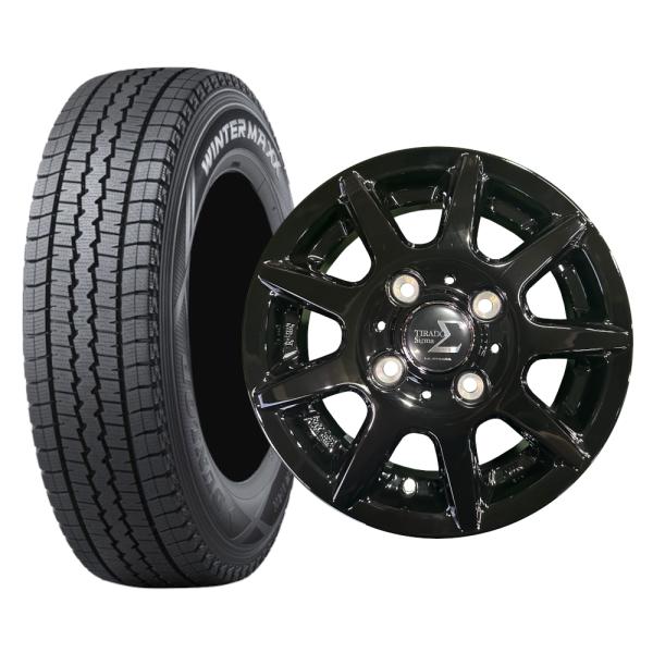 ダンロップSV01 145R12 6PR TIRADO SIGMA ティラード シグマ 12×4.0...