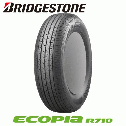 ブリヂストン ECOPIA R710 145/80R12LT 80/78N タイヤ4本セット2026...