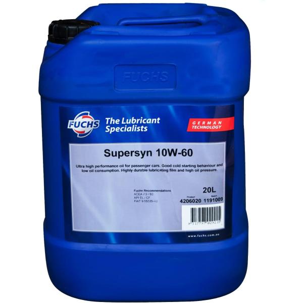 FUCHS フックス TITAN SUPER SYN 10W60 20L A600701499