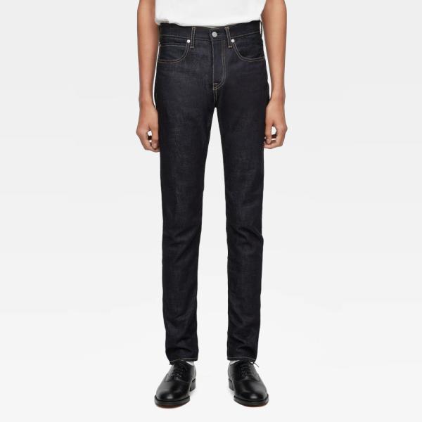 桃太郎ジーンズ ジーンズ デニム スタンダード スリム 日本製 リジット ボタンフライ #300 S...