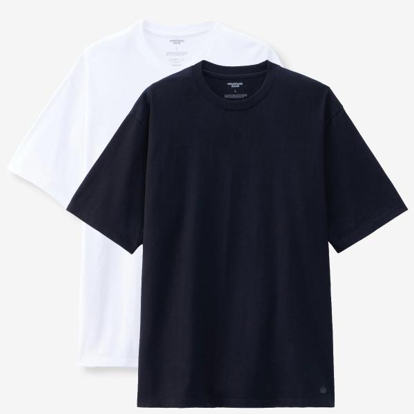 桃太郎ジーンズ 半袖 Tシャツ 2枚組 デイリー ROUND BODY TEE コットン 日本製 ホ...