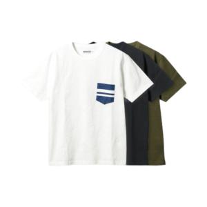 桃太郎ジーンズ MT003/GTBデニムポケットTシャツ　メンズファッション｜monkeys