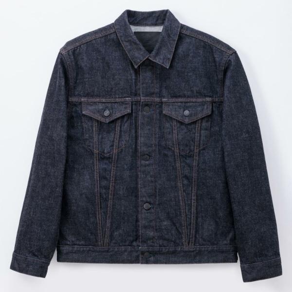 桃太郎ジーンズ ジャケット アウター 3rdタイプ デニムジャケット ホームベース型 アジャスターボ...