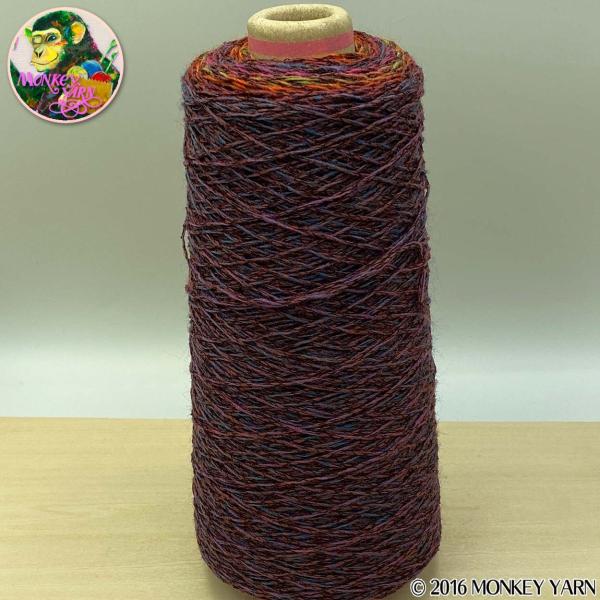 P2426 141xPTT0537(和紙混糸xロングピッチ絣糸) 約100グラム