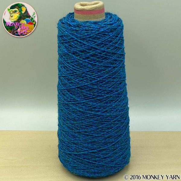 P2426 121x PTT1483(和紙混糸xロングピッチ絣糸) 約100グラム