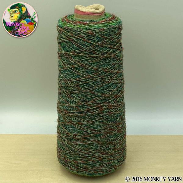 P2426 143xPTT0559(和紙混糸xロングピッチ絣糸) 約100グラム