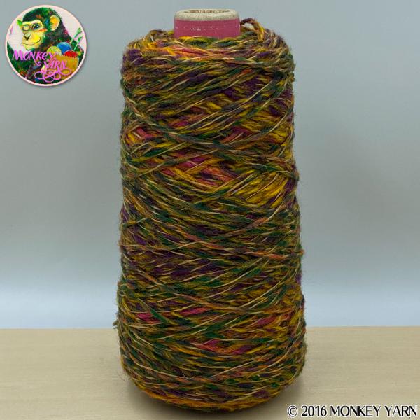 TZP2430 300x PTT1416(ロングピッチの紡績絣xネップ) 約100グラム