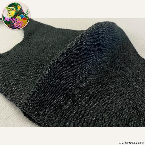 柿渋染マスク ブラック