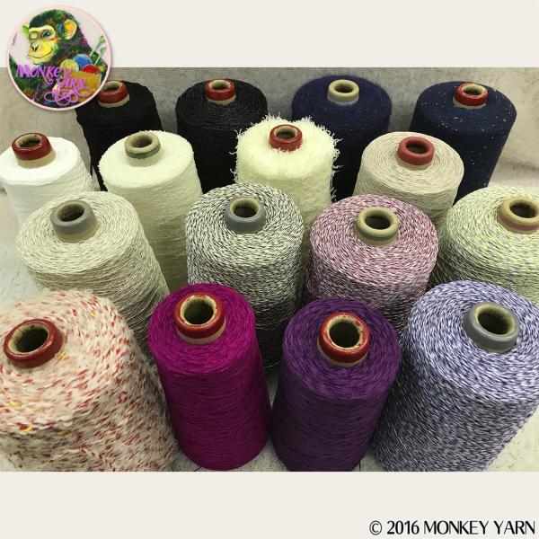 糸詰合せ 006(染糸コーン詰合せ) 約4250グラム