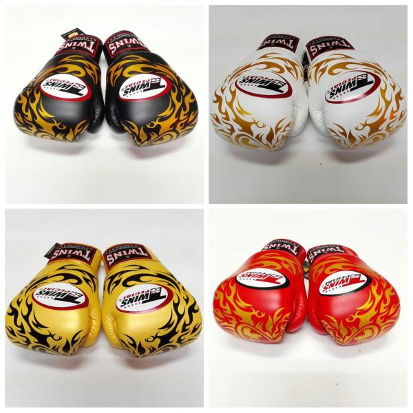 新品 正規 TWINS 本格ボクシンググローブ TATOO 龍/ボクシング/ムエタイ/本革製/グロー...