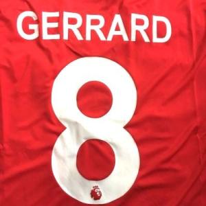 子供用 K010 リバプール GERRARD*8 ジェラード 赤 19 ゲームシャツ パンツ付 ジュ...