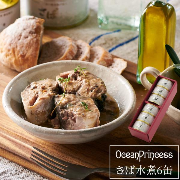 御歳暮 お歳暮 冬ギフト 2025 ギフト 缶詰 高級 国産 さば 水煮 6缶セット