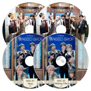 K-POP DVD BTS 2019 5th Muster MAGIC SHOP MAIN MAKING FILM in SEOUL&BUSAN