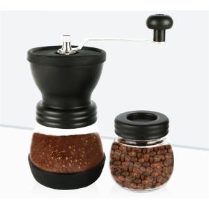 コーヒーミル 手動式 手挽きミル グラインダー ホッパー