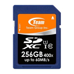 SDカード 256GB デジカメ ビデオカメラに  送料無料 ゆうパケット発送 代引き不可 Team Japan SDXCカード 256GB UHS-I Class10 TSDXC256GUHS01｜mono-pocket