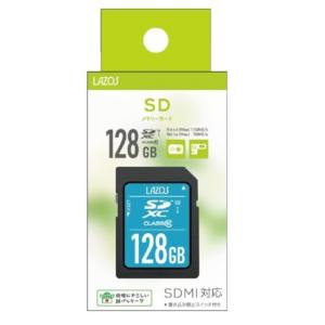 送料無料 代引き不可 ゆうパケット発送 SDカード 128GB SDXC 記録 メモリカード　Laz...