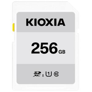 SDカード 256GB デジカメ  ゆうパケット発送 代引不可 KIOXIA SDXC EXCERIA BASIC 256GB Class10 UHS-I KSDB-A256G 日本製｜mono-pocket