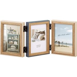 LADONNA（ラドンナ） フォトフレーム 3面 L判 卓上 おしゃれ 写真立て