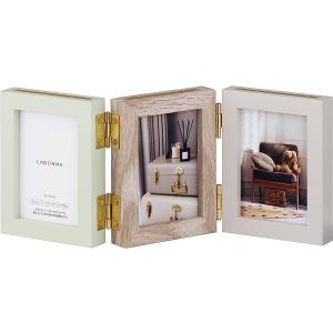 LADONNA（ラドンナ） フォトフレーム Lサイズ 3面 多窓 おしゃれ 写真