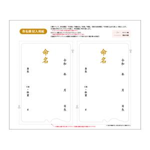 命名書 手形スタンプパッド付 A4 命名紙 命...の詳細画像4