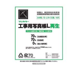 FUJICOLOR スペアアルバム台紙 工事用 工事写真帳L スペア再生(1袋50枚