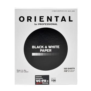 オリエンタル ORIENTAL 白黒印画紙 NSG VC-FBIII 8x10 100枚入 六切　20.3×25.4cm　　1430｜mono-pocket