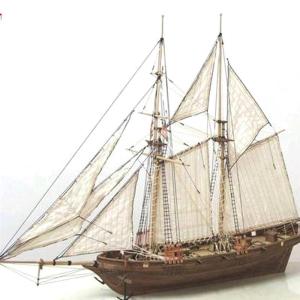 帆船模型キット 初心者 パーツ 手作り木製模型船キット1:100スケールホームdiyモデル家の装飾ボートギフ