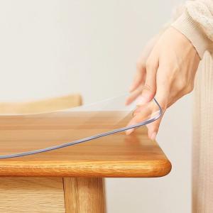 テーブルクロス 北欧 おしゃれ PVCガラス保...の詳細画像1