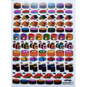 きらきらシール　寿司　011