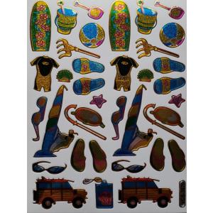 きらきらシール　サーフィン　062