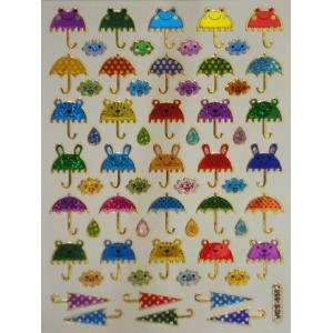 きらきらシール　傘　アンブレラ　017