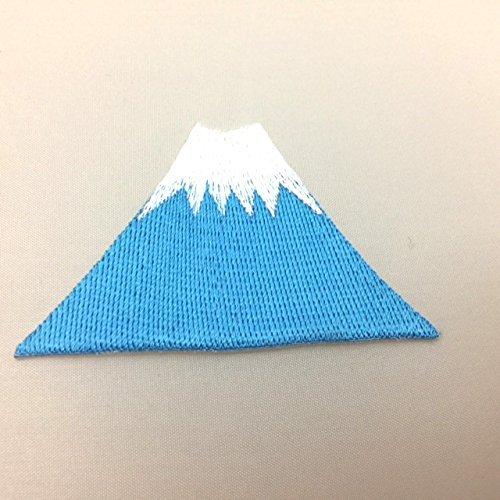 ワッペン　アイロン　富士山