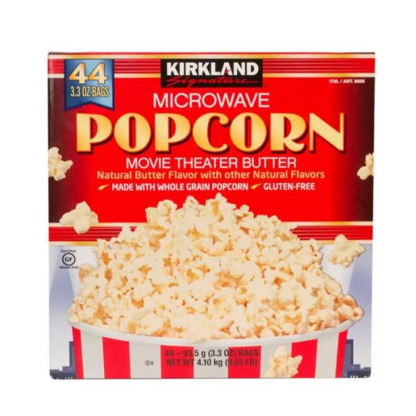 コストコ カークランドシグネチャー 電子レンジ用 ポップコーン 【93.5g×44袋：4.1kg】