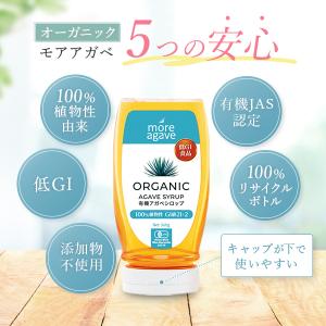 アガベシロップ 3本セット 有機 オーガニック...の詳細画像3