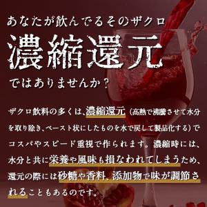 発酵 ザクロ酢 飲む酢 無添加 有機JAS オ...の詳細画像2