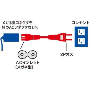 1.5M プリンター用 AC 電源コード ケー...の詳細画像4