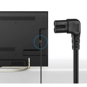30cm ACアダプタ用 電源ケーブル L字型...の詳細画像3